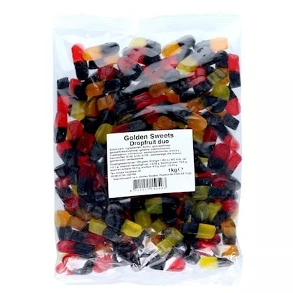 Golden Sweets - Lakritzfruit Duo 1 Kilo