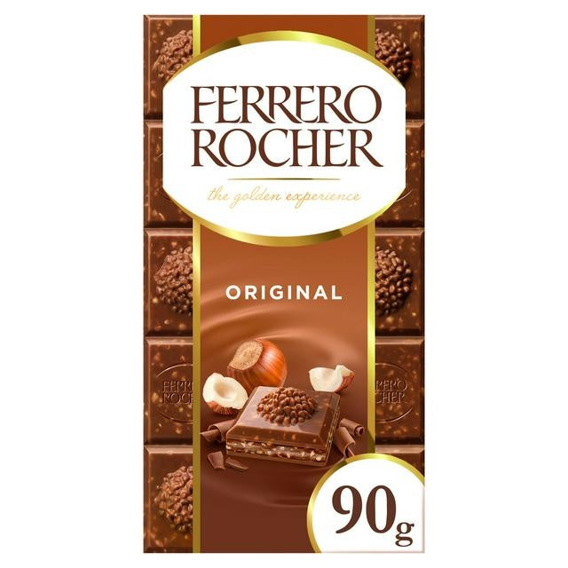 Ferrero Rocher - Haselnussriegel 90 Gramm