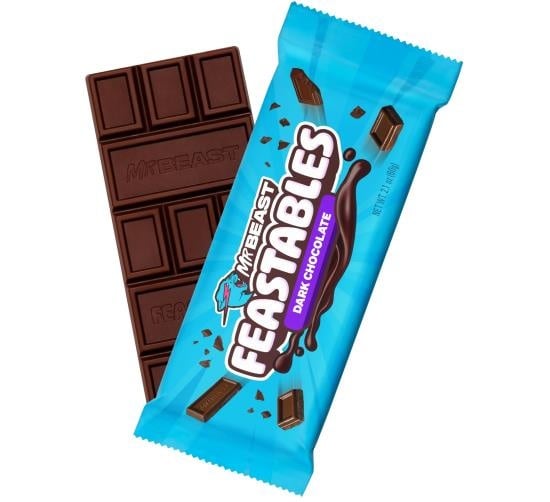 Mr Beast – Feastables dunkle Schokolade 60 Gramm