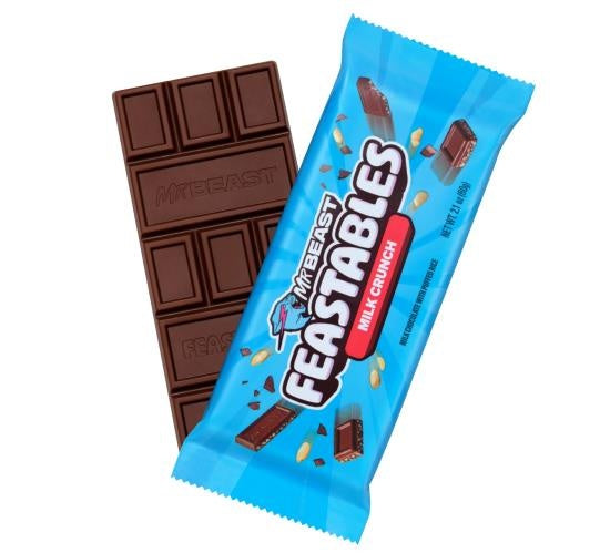Mr Beast - Feastables Milk Crunch 60 Gramm