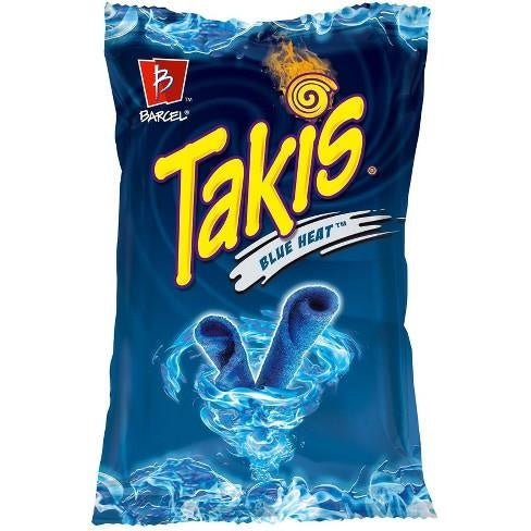 Takis - Blue Heat 280 Gram 14 Pieces