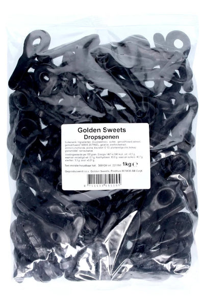 Golden Sweets - Lakritzspenen 1 Kilo