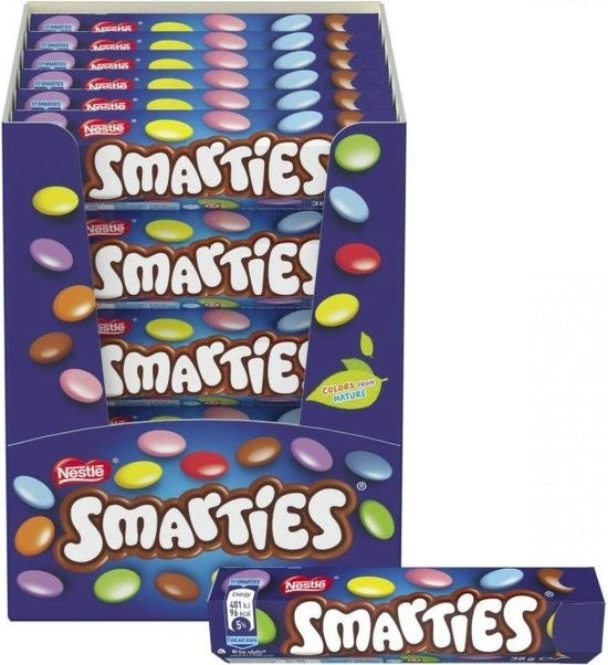 Nestlé - Smarties 38 Gramm 24 Stück (Import)