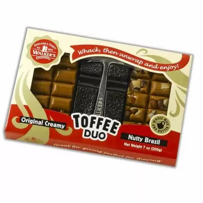 Walker's - Lot de 200 grammes de caramels mous Nonsuch Toffee Duo Hammer