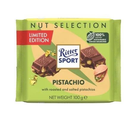 Ritter Sport - Pistazie 100 Gramm