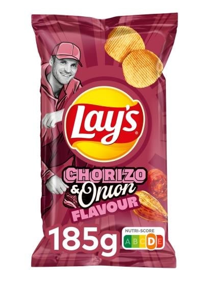 Lay's - Max Chorizo ​​Zwiebel 185 Gramm