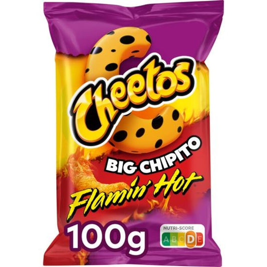 Cheetos - Big Cheetos Flaming Hot 110 Gram (EU product)
