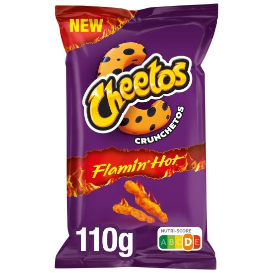 Cheetos - Flamin Hot Crunchetos 110 Gram (EU product)