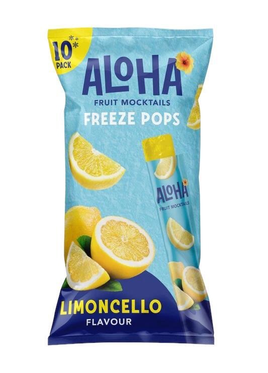 Aloha Mocktail - Limoncello Freeze Pops 10-Pack