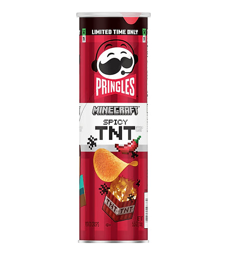 Pringles -Minecraft TNT 158 Gram