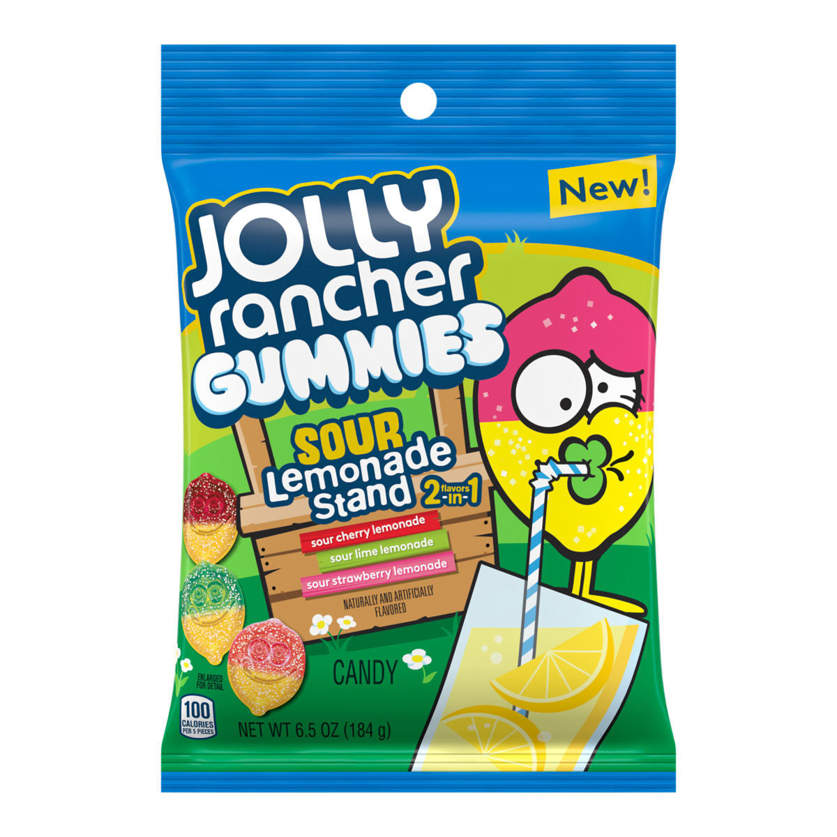 Jolly Rancher - Fruchtgummis Saure Limonade 184 Gramm