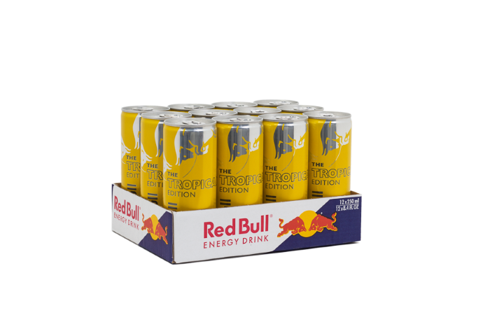Red Bull - Geel 250ml 12 Blikjes