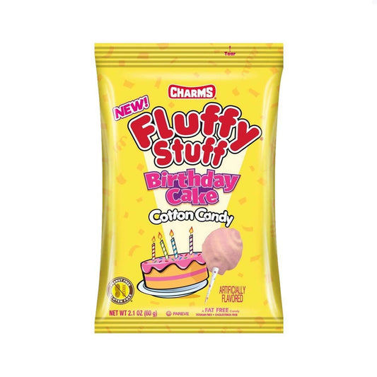 Charms - Fluffy Stuff Birthday Cake Cotton Candy 60 Gram