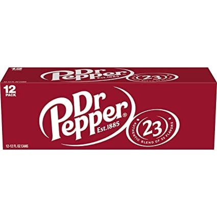 Dr Pepper - Original 355ml 12 Canettes