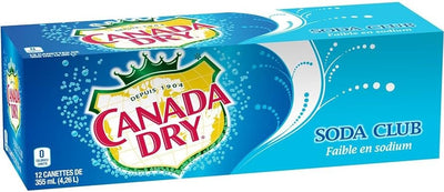 Canada Dry - Club Soda 355ml 12 Dosen