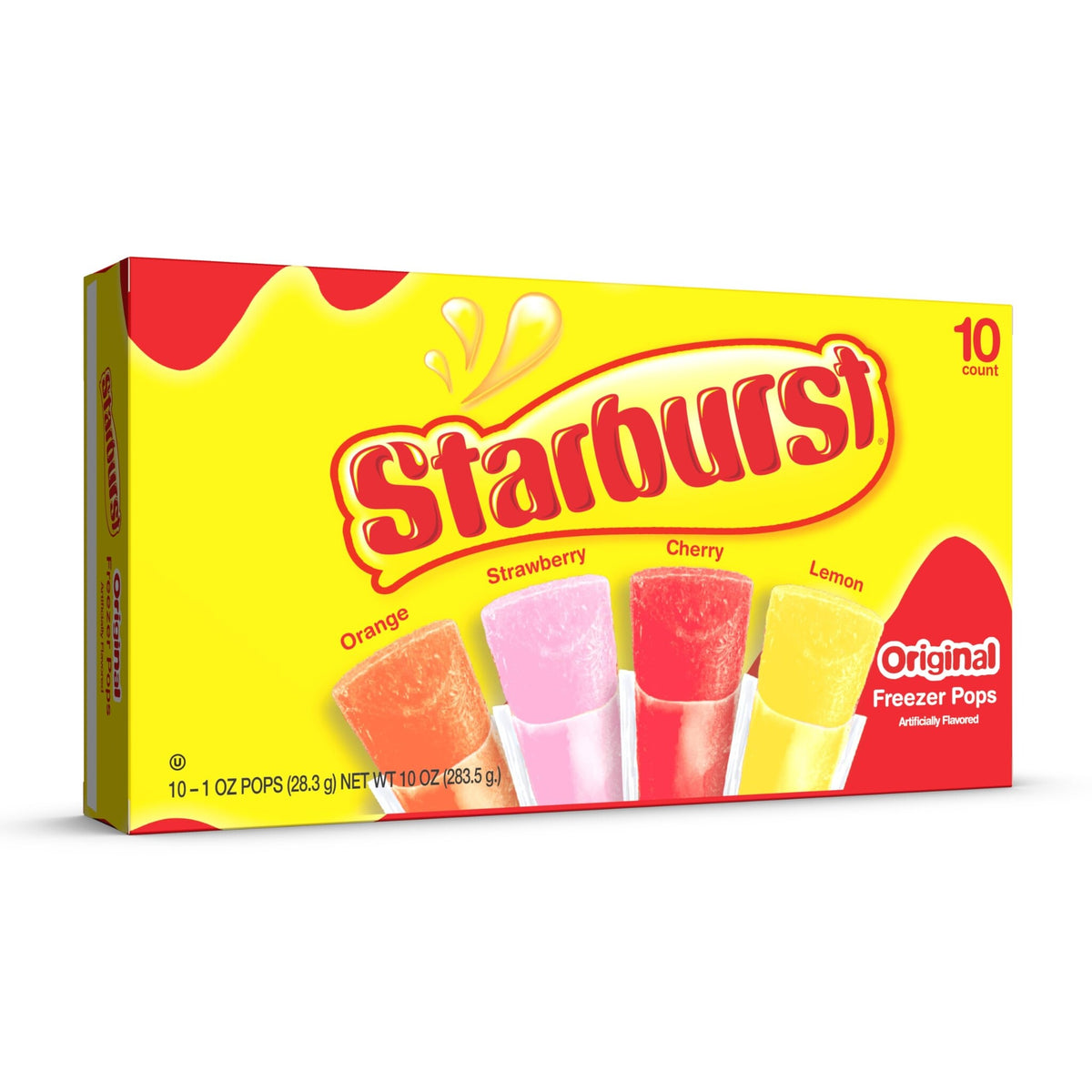 Starburst - Gefrierriegel, 10er-Packung, 283,5 Gramm