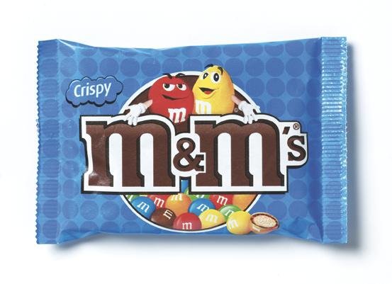 M&M's Crispy 36 Gram 24 Stuks