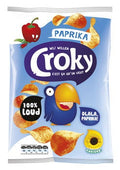 Croky Chips Paprika 100 Gramm 12 Beutel