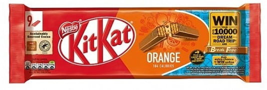 Nestle - Kit Kat - Orange 9-Pack 186 Gram