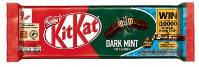 Kit Kat – Dunkle Minze, 4er-Packung, 4 x 41,5 Gramm