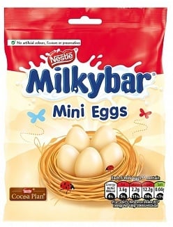 Nestlé Milkybar Mini-Eier 80 Gramm