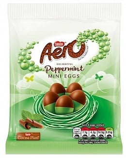 Aero - Peppermint Mini Eggs 70 Gram