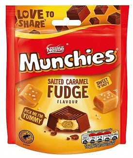 Nestlé - Munchies Gesalzenes Karamell-Fudge 97 Gramm