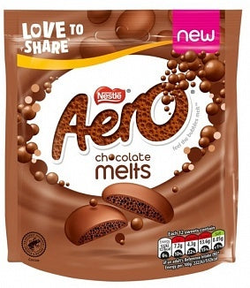 Aero - Schmelzt Milch Beutel 92 Gramm