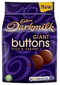Cadbury - Dark Milk Buttons 105 Gramm
