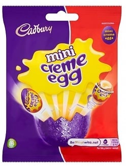 Cadbury - Mini Creme Egg Bag 78 Gram