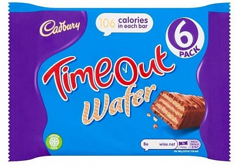 Cadbury - Timeout 6-Pack 121 Gram