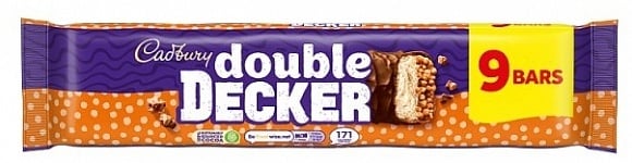 Cadbury - Double Decker 9er-Packung 335 Gramm