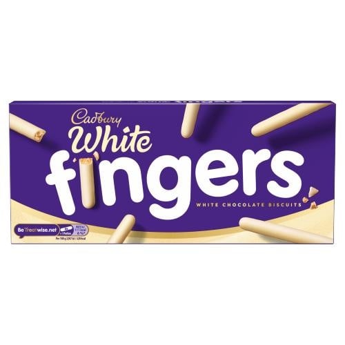 Cadbury - White Chocolate Fingers 114 Gram