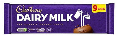 Cadbury - Dairy Milk 9-Pack 244 Gram