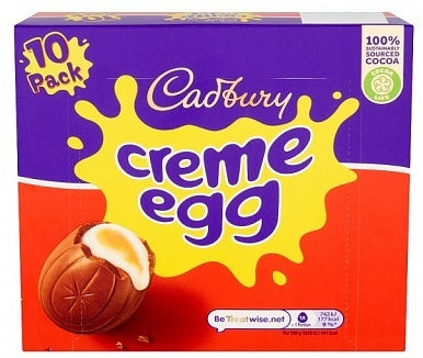 Cadbury - Creme Egg 10er-Packung 400 Gramm