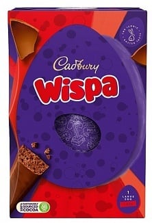 Cadbury - Wispa Großes Ei 183 Gramm