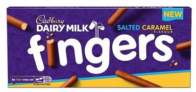 Cadbury - Salted Karamel Fingers 114 Gram