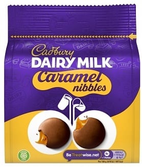 Cadbury - Dairy Milk Caramel Nibbles 85 Gram