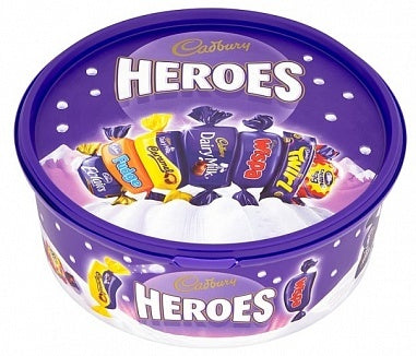 Cadbury - Heroes Tub 600 Gram