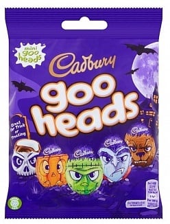 Cadbury crunchie, chocolade met honing.