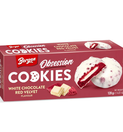 Bergen - Red Velvet Cookies 128 Gramm