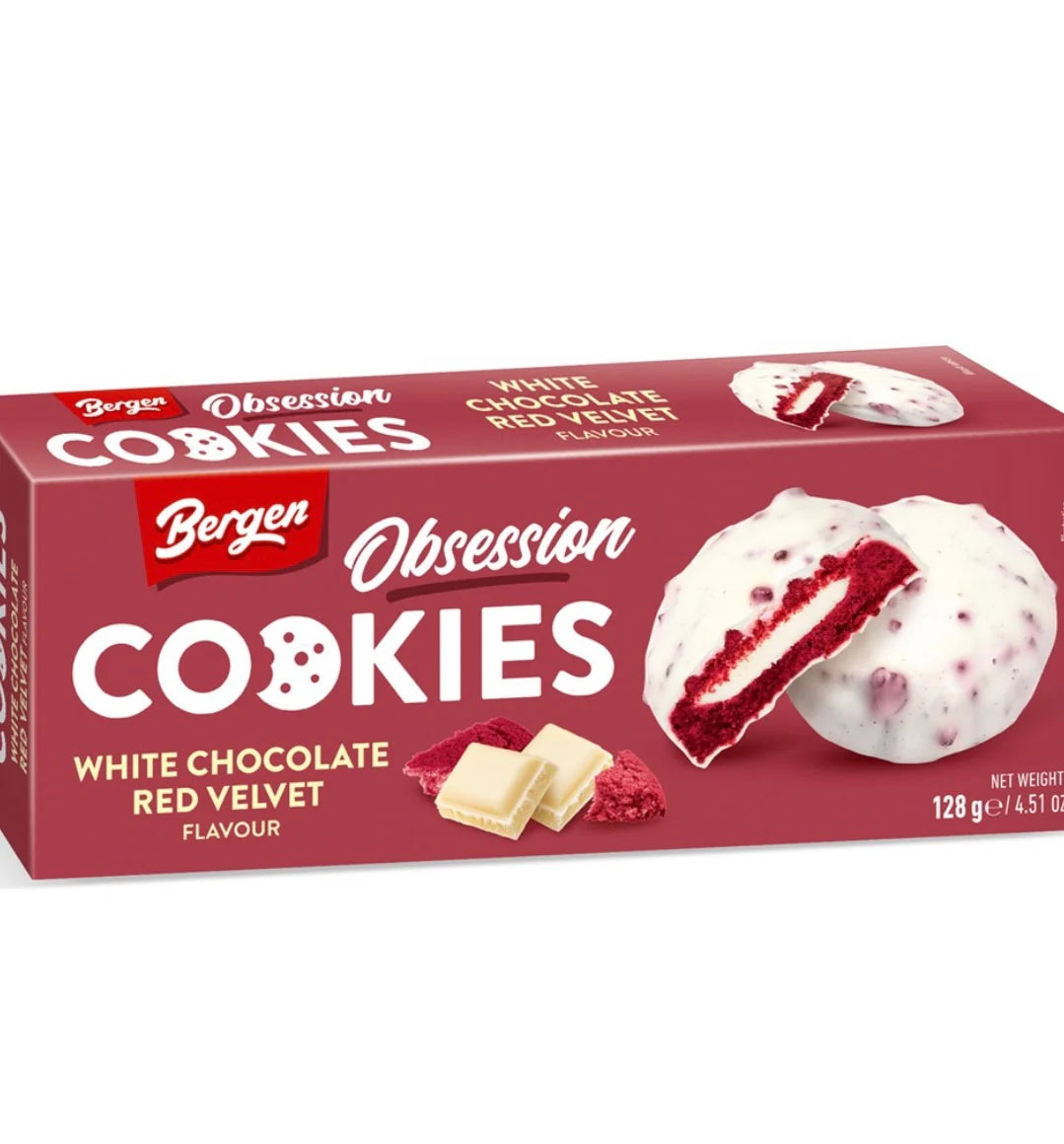 Bergen - Red Velvet Cookies 128 Gram
