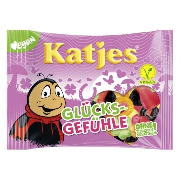 Katzen - Glücksbringer/Marienkäfer 175 Gramm