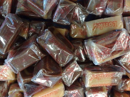 Lonka - Caramels Vanille Chocolade Soft Toffees 250 Gram