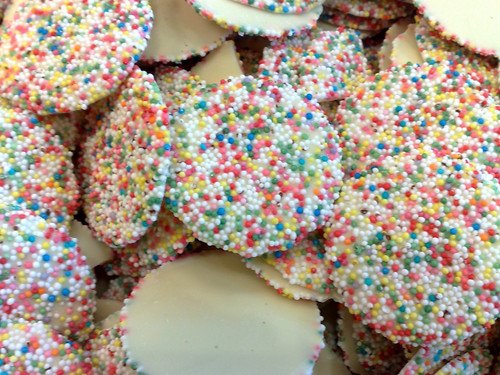 Pastel Flikken Witte Chocolade 200 Gram