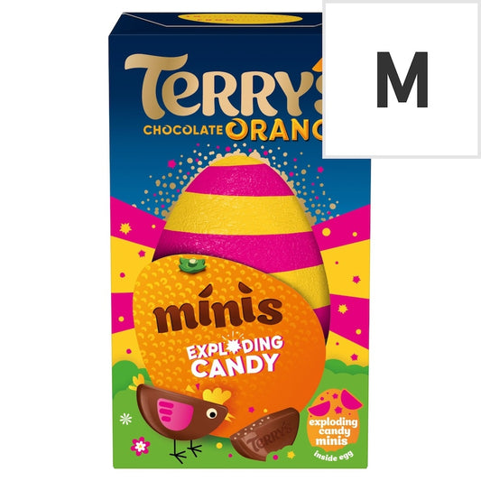 Terry's - Chocolate Orange Egg With Exploding Candy Minis 91 Gram