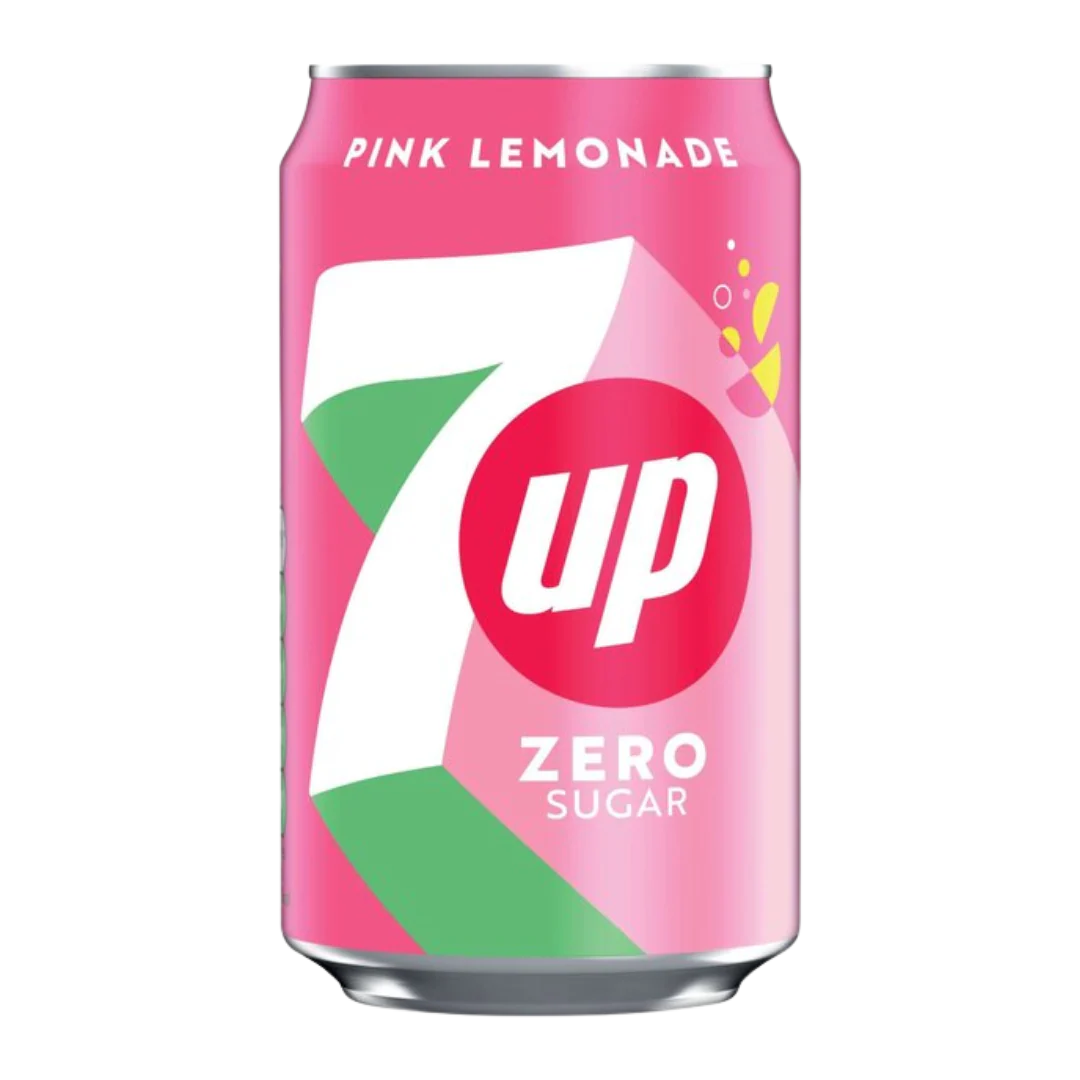 7UP - Pink Lemonade Zero Sugar 330ml