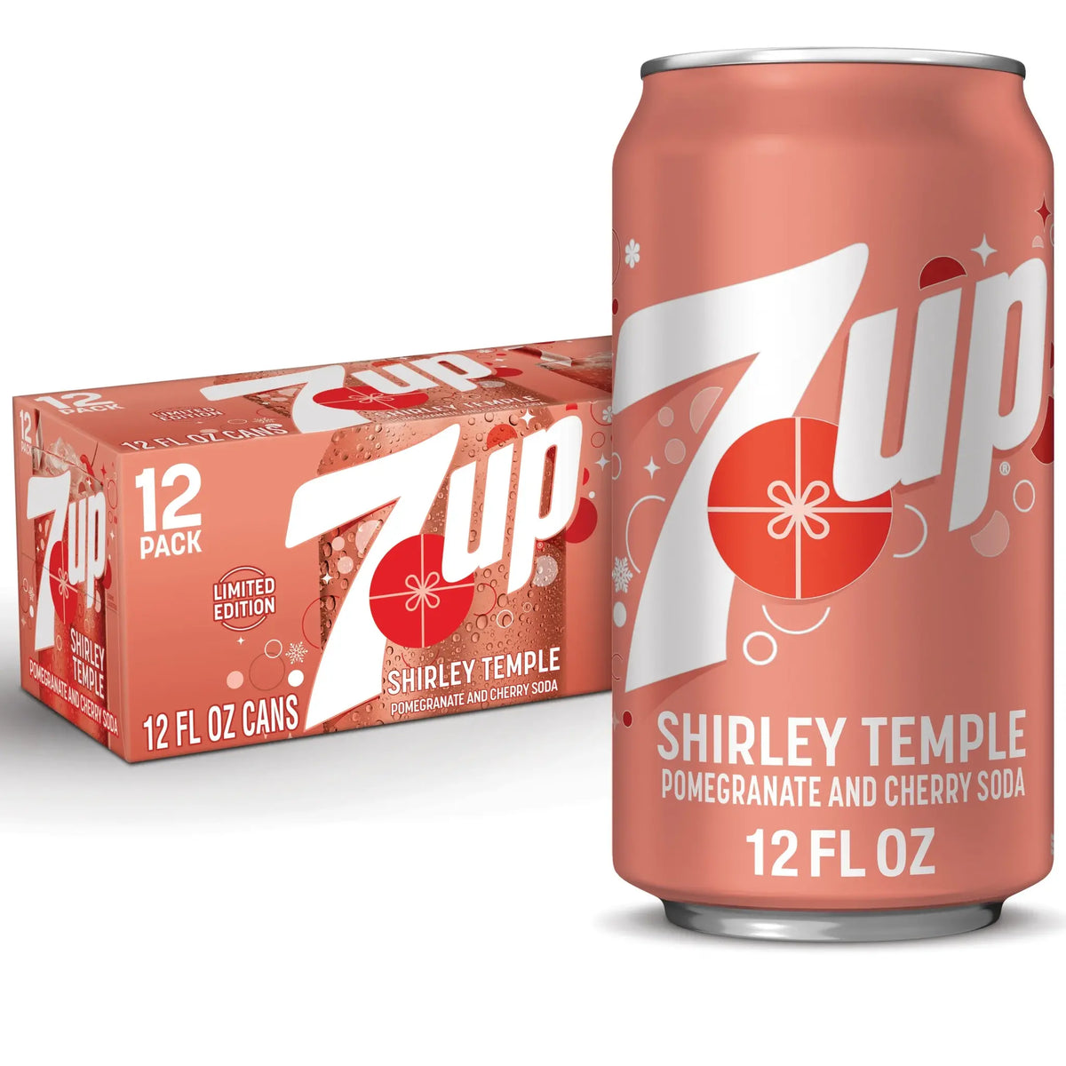 7UP - Shirley Temple 355ml 12 Blikjes