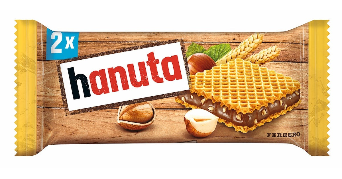Ferrero -Hanuta 2er-Packung 44 Gramm