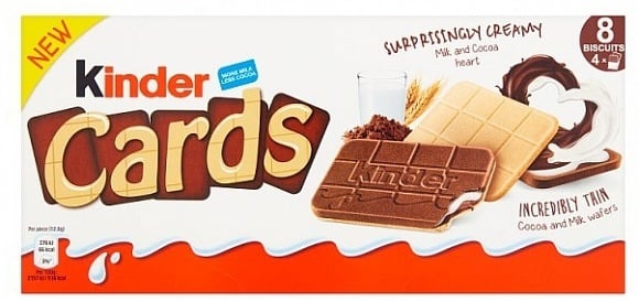 Kinder - Cards 4-Pack 104 Gram